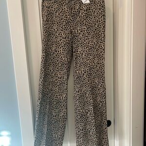 J. Crew Leopard Print Pants